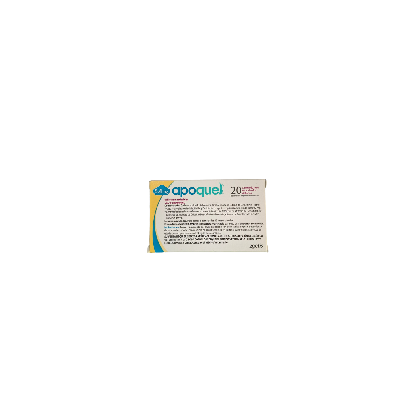 Apoquel- Antipruritico, dermatitis alérgica y atopica.