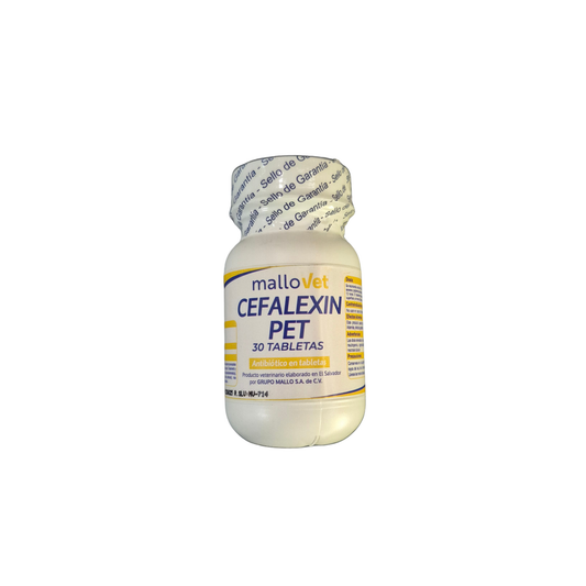 Cefalexin pet 500mg - Antibiótico de amplio espectro