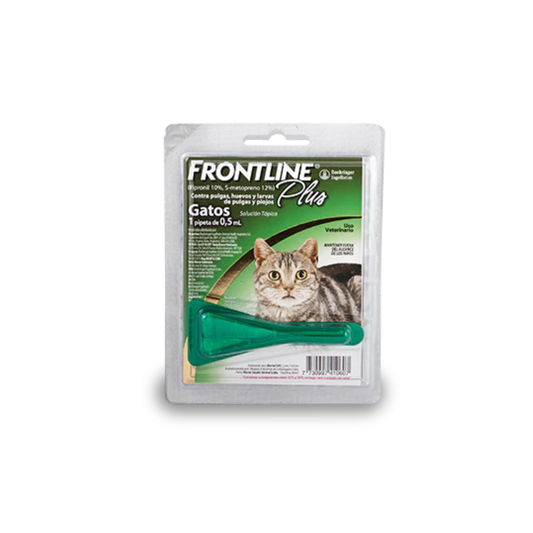 Frontline gatos - Tratamiento de pulgas y garrapatas