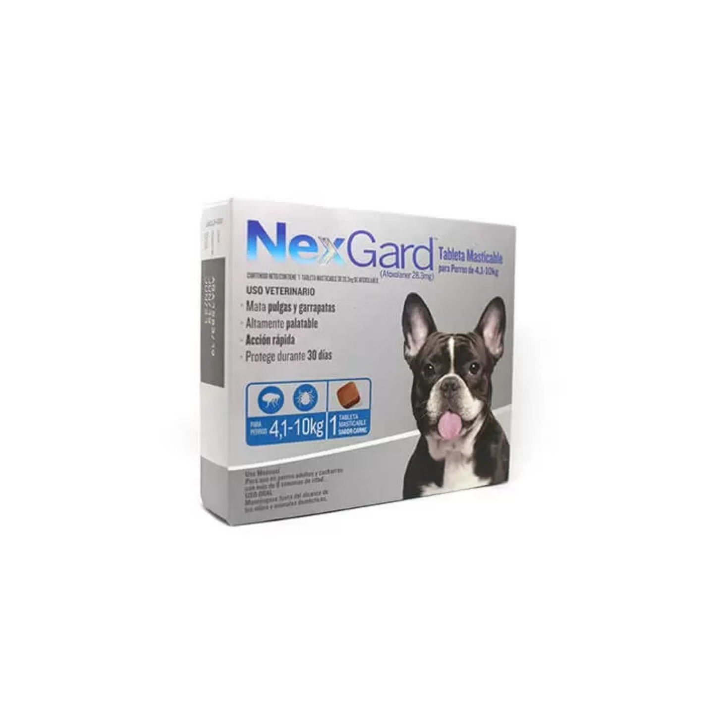 NexGard - Comprimido masticable contra pulgas, garrapatas y acaros