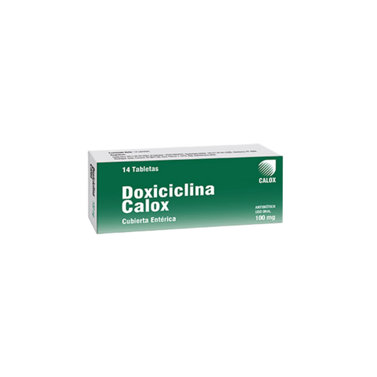 Doxiciclina- 100mg Antibiotico de amplio espectro