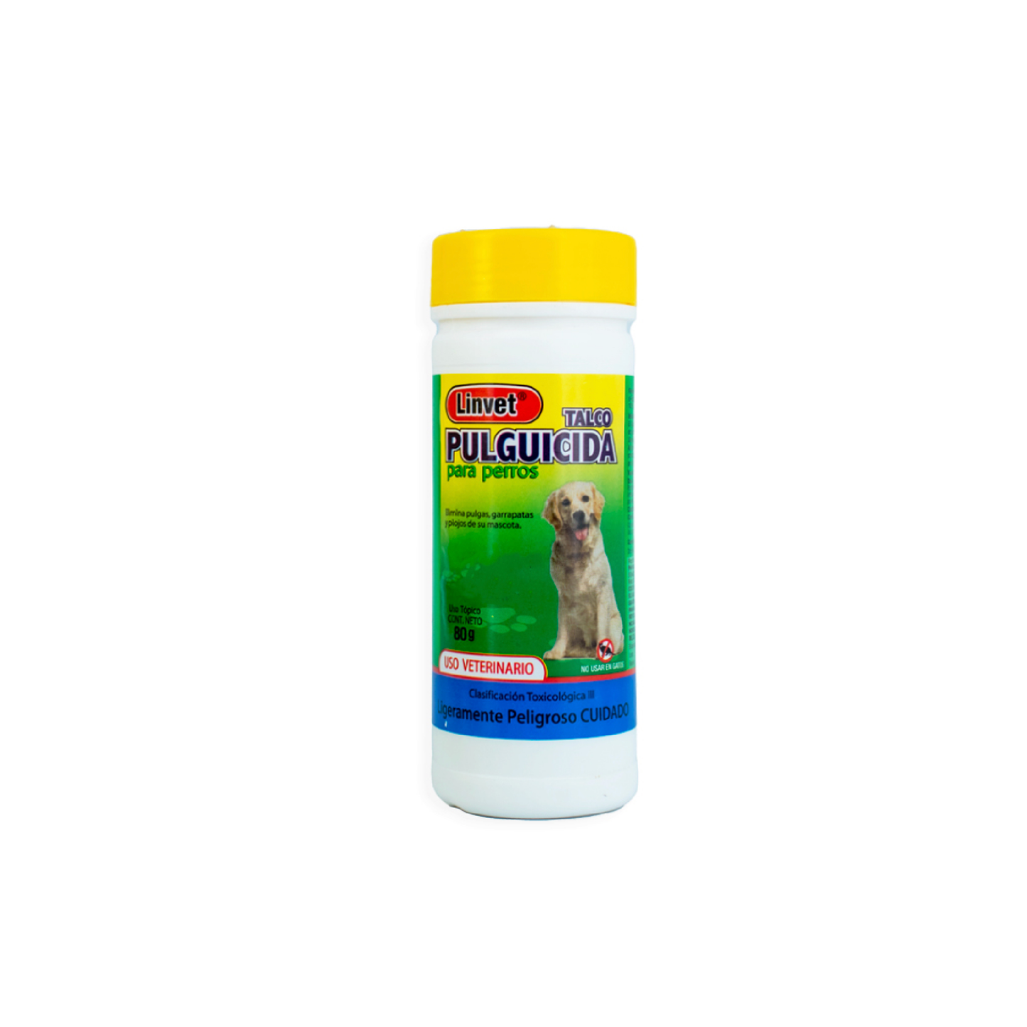 Talco pulguicida