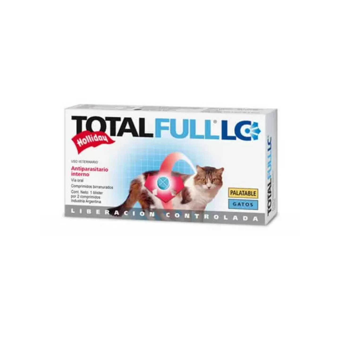 Total Full gatos antiparasitario de amplio espectro
